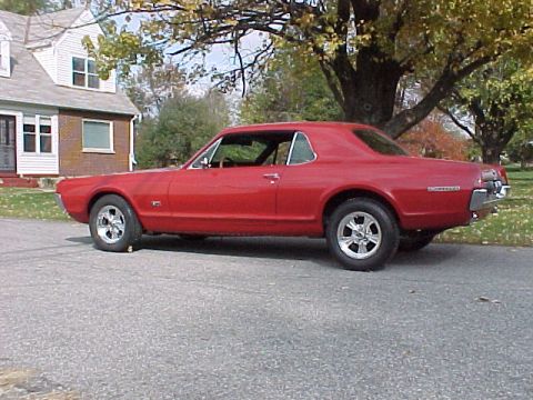 1967 Mercury Cougar - Still sitting high because of no interior and new suspension