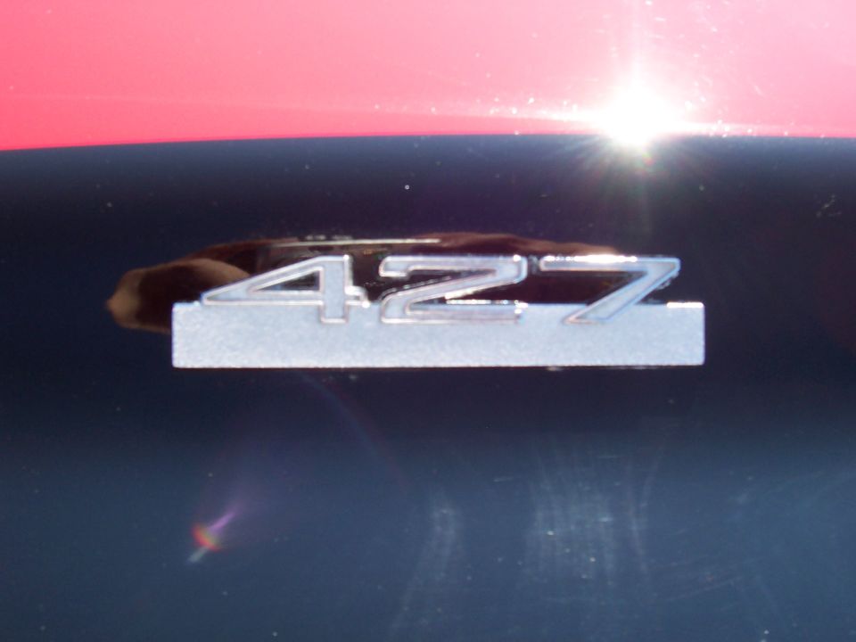 427 badge on a car