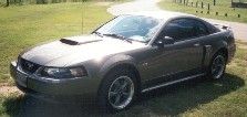 2002 Ford Mustang - 2002 Ford Mustang GT Premium. Mineral Grey. ***small pic of same***