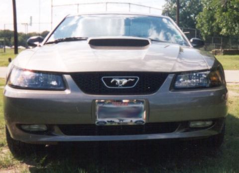 2002 Ford Mustang - Front, lower shot.