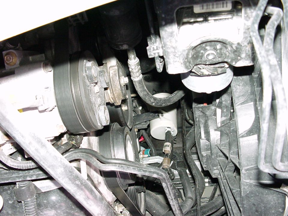 ASP underdrive pulleys installed.