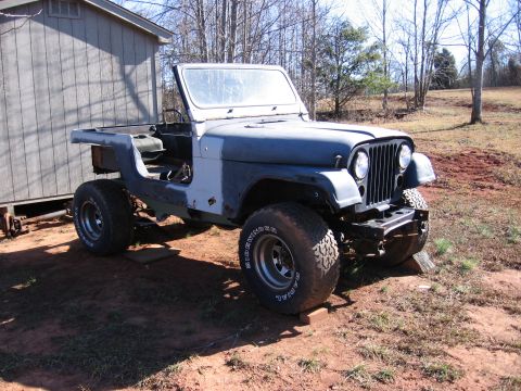1980 Jeep CJ7 - In the begining