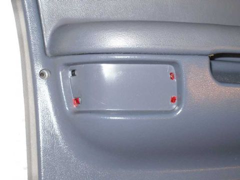 2001 Ford Crown Victoria - A flathead screwdriver can easily remove the lense.