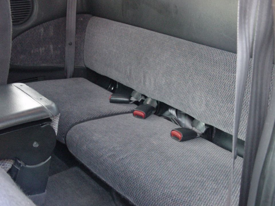 interior rear seats