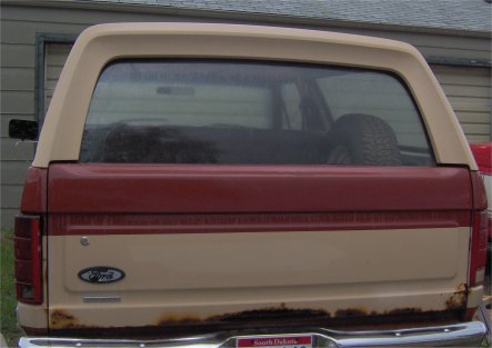 1986 Ford Bronco - rear