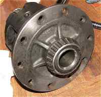 1996 Ford Bronco - Close-up view of a differential carrier, likely a component for a vehicle's drivetrain.