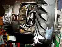 1996 Ford Bronco - This image shows a detailed view of a differential, a crucial component in a vehicle's drivetrain.