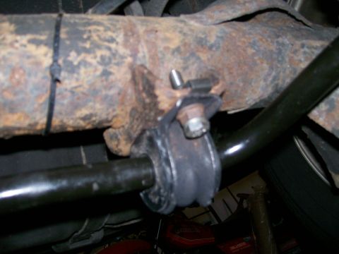1995 Mercury Grand Marquis - This photo shows a rear sway bar mount, not a 1995 Mercury Grand Marquis.