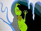 1973 Ford Ranchero - The Grinch looks mischievous against a backdrop of ice and snow.