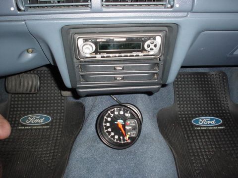 1993 Ford Taurus - My Pioneer stereo and Ford motorsports tachometer