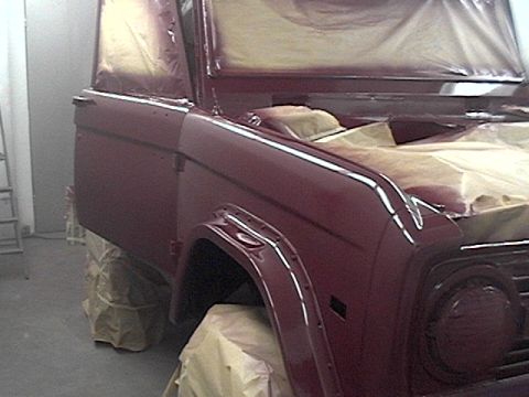 1974 Ford Bronco - First coat