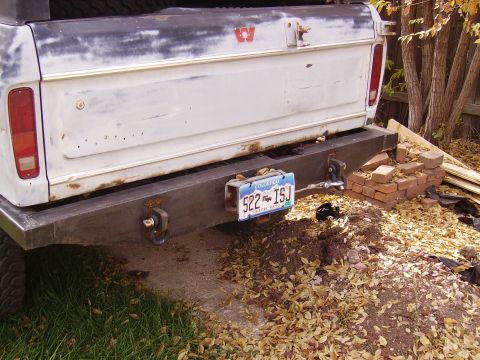 1978 Ford Bronco - 8K Rear Winch