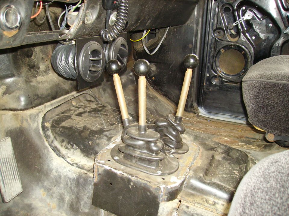 Triple Stick for Dual Transfercases