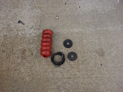 1983 Ford Bronco - ok drill the air valve out and repeat the process to remove the bag from the drivers side