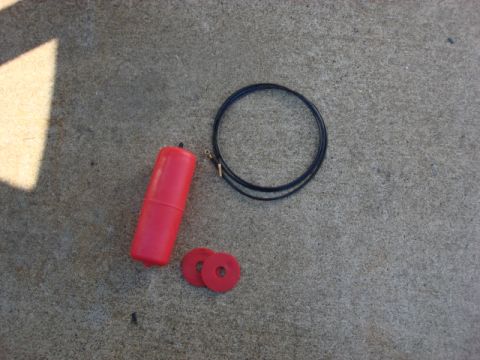1983 Ford Bronco - here is the new driver side air bag and lines
