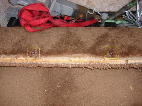 1983 Ford Bronco - you can see the bulit connectors are worn out. they are in the yellow boxes