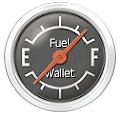 1994 Ford Bronco - A fuel gauge indicating an empty wallet.