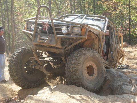 1978 Ford Bronco - This heavily modified Toyota 4Runner is equipped for extreme off-roading.