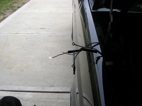 1996 Ford Bronco - fog ligth power wires