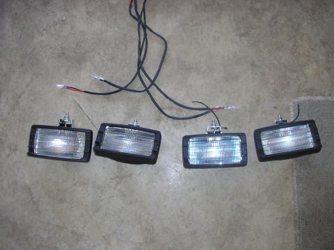 1996 Ford Bronco - wiring with lights