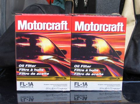 1994 Ford Bronco - Motorcraft FL-1A oil filters are shown in this image.