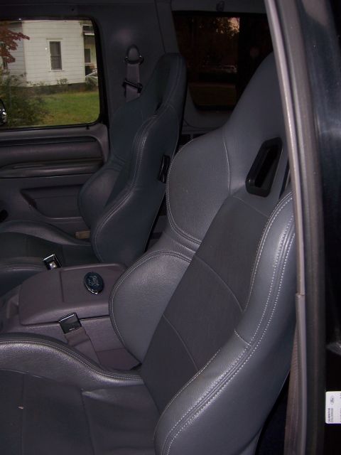 1996 Ford Bronco - new racing seats from summit racing.
