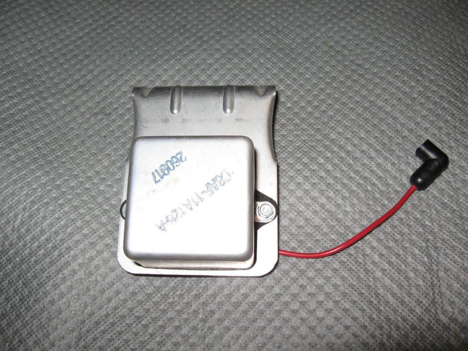 Starter delay module with part number C8AF-12A125-A and date code 260917