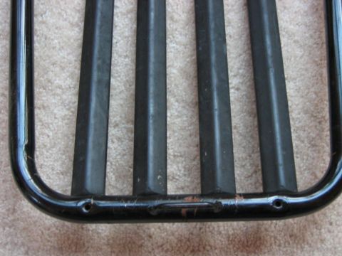1985 Ford LTD Crown Victoria - Luggage rack part shown on carpeted surface.