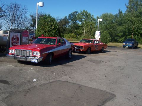 1975 Ford Torino - my dads starsky car and his friends general lee