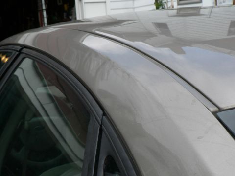 2004 Ford Taurus - Driver's roof damage