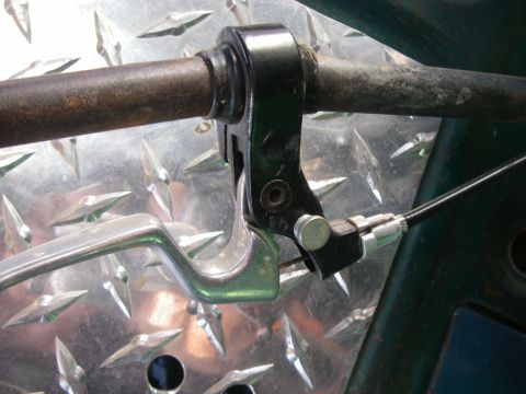1978 Ford Bronco - locked position