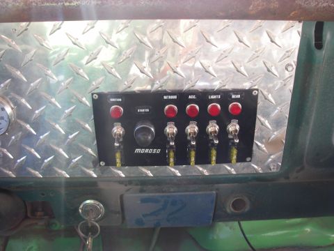 1978 Ford Bronco - switch panel