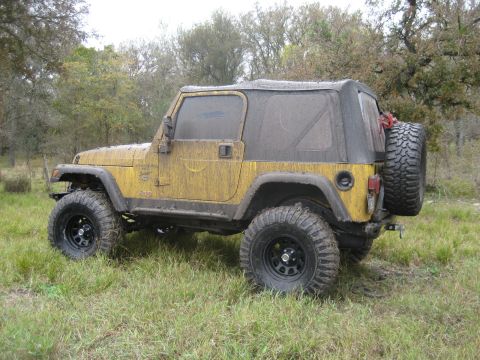 2001 Jeep Wrangler - This Jeep Wrangler appears to be from the 2001 model year, judging by its body style.