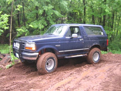 1994 Ford Bronco - After pulling the bobcat