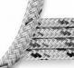 1991 Ford Bronco - A close-up of braided rope, showing its texture and pattern.