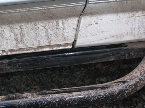 1994 Ford Bronco - close up shot of front passenger side