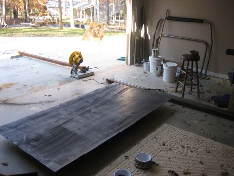 1996 Ford Bronco - $500 worth of steel. 2 2"x2"x20' tubes , 2 3"x4"x17' tubes, and a 4'x8' sheet of 1/4" plate steel.