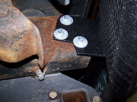 1983 Ford Bronco - left bracket.