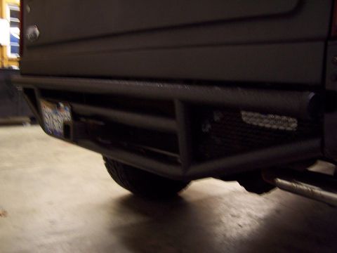 1983 Ford Bronco - caps on the end of the top tube.