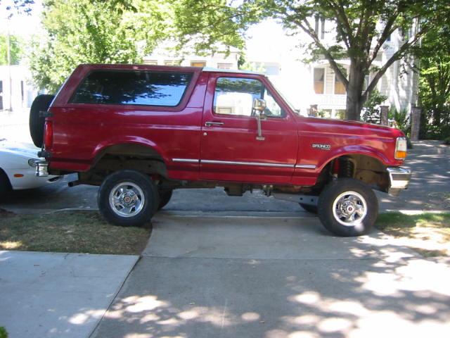 1994 Ford Bronco “The Red Truck”
