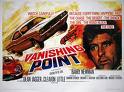 1973 Ford Ranchero - This movie poster advertises the film Vanishing Point, cars and actor Barry Newman.