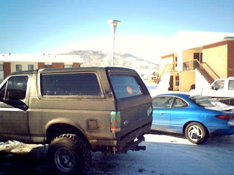 1990 Ford Bronco - still need a little black on this side