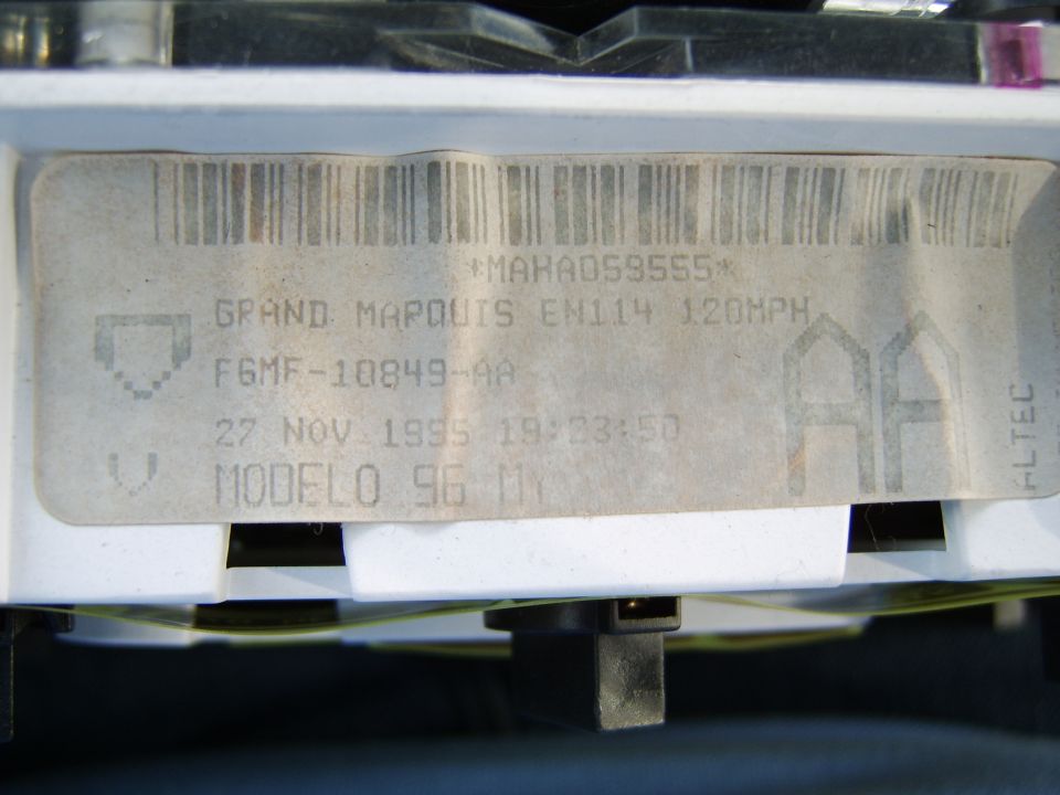 View of the stock cluster label.