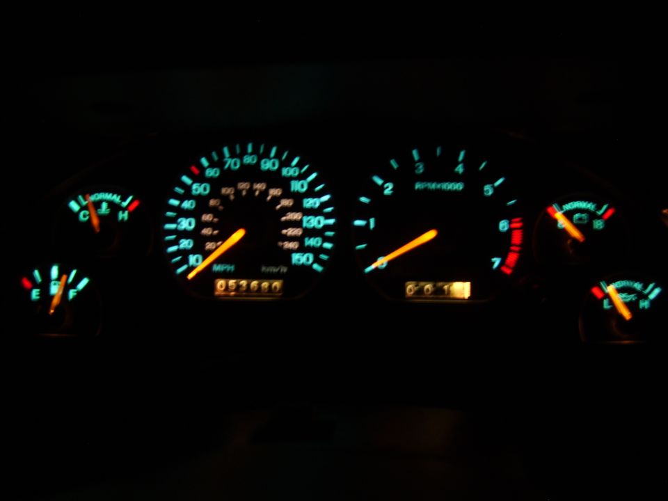 I got it trimmed out tonight. It was too dark to get any good pics, I'll take some more soon. Here are some night shots