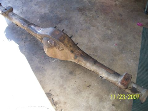 2007 Ford Ranger - Rear axle assembly photographed on November 23, 2007.