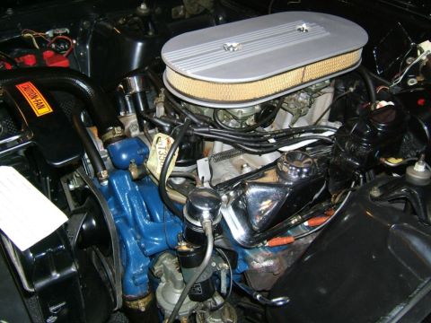 1967 Mercury Cyclone - This is the correct 427 engine pics from the black "R" code Comet. For reference only.