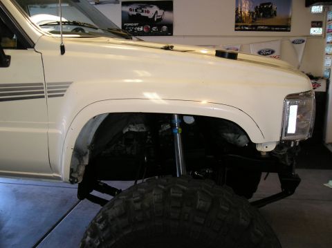 1986 Toyota Hilux - line drawn