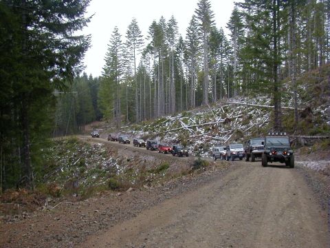 2005 Jeep Wrangler - On the powerlines.