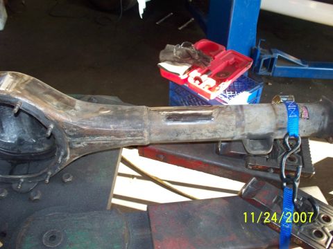 2007 Ford Ranger - A rear axle assembly is shown, with a date stamp of 11/24/2007 visible in the lower right corner.