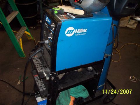 2007 Ford Ranger - A blue Miller Millermatic welding machine is shown in a workshop setting, with a date stamp of 11/24/2007 visible.